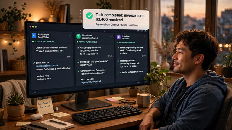 How to Make Money with AI Agents in 2026: 7 Realistic Ways
