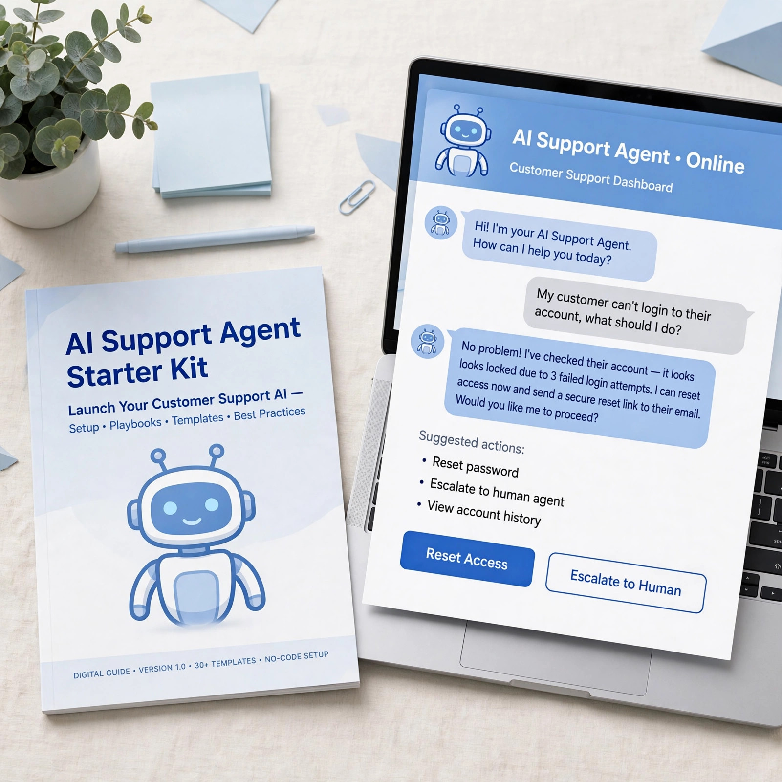 AI Support Agent Starter Kit cover